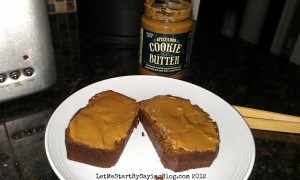 Banana Bread with Cookie Butter