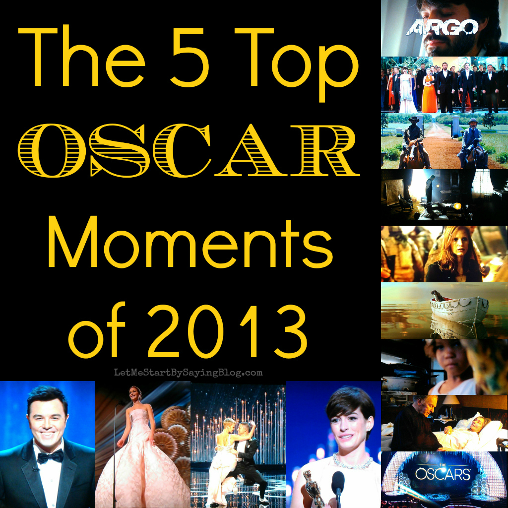 Top Oscar Moments 2013 by @LetMeStart