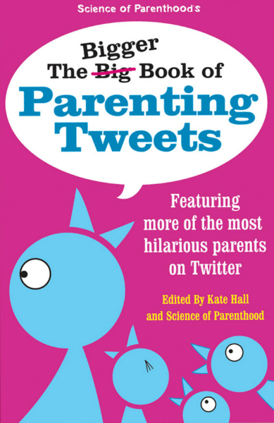 The Bigger Book of Parenting Tweets is the best-selling collection of funny parenting tweets featuring Kim Bongiorno.
