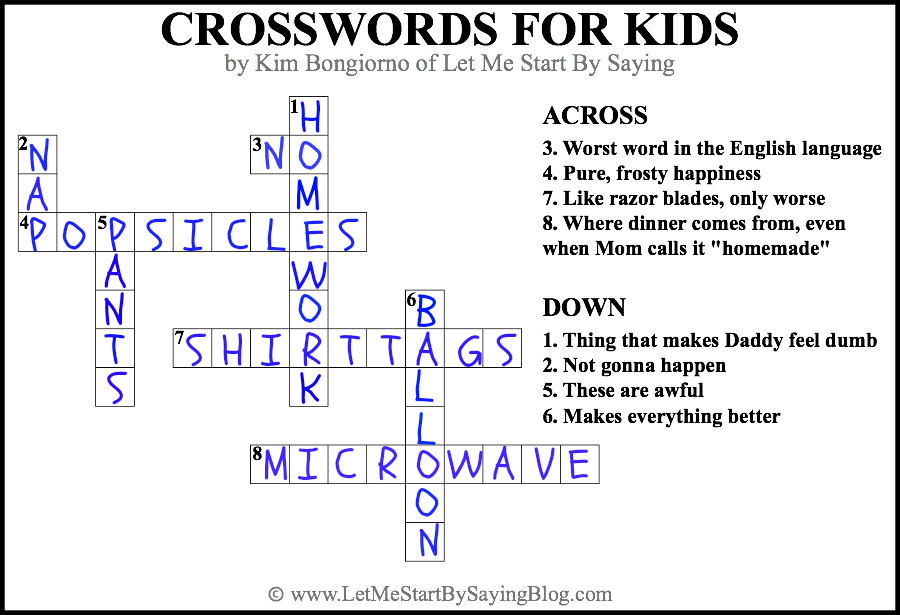 Waves: Crossword