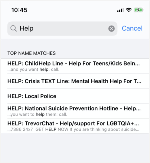 Emergency Contacts to HELP Our Kids by Kim Bongiorno | Raising teens and tweens with the resources to help others and themselves. 