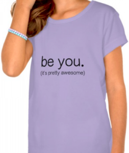 Be you Its Pretty Awesome TEE for KIDS by Kim Bongiorno