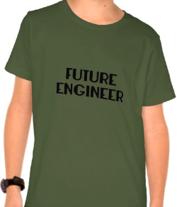 Future Engineer KID TEE by Kim Bongiorno