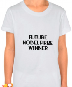 Future Nobel Prize Winner Tee for Kids by Kim Bongiorno