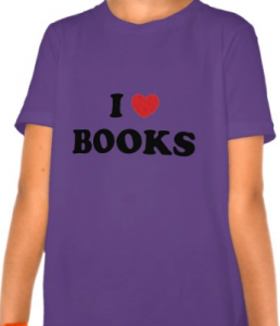 I love books TEE for KIDS by Kim Bongiorno