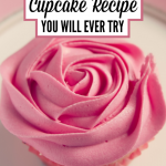 The best and easiest cupcake recipe you can try. A buttery easy dessert recipe that anyone can impress a crowd with!
